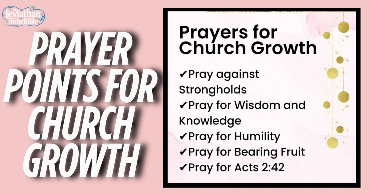130 Powerful Prayer Points for Church Growth