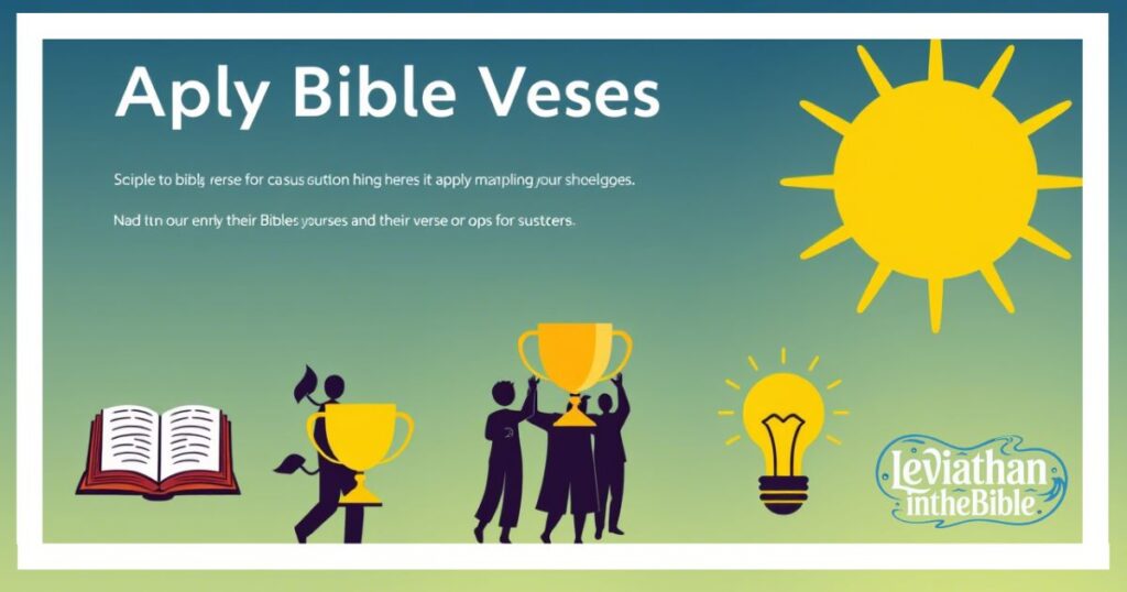 5 WAYS TO APPLY THESE BIBLE VERSES ABOUT SUCCESS