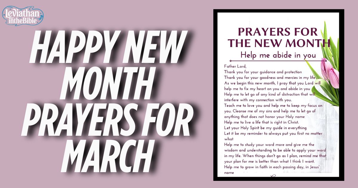 75 Powerful Happy New Month Prayers for March 2025