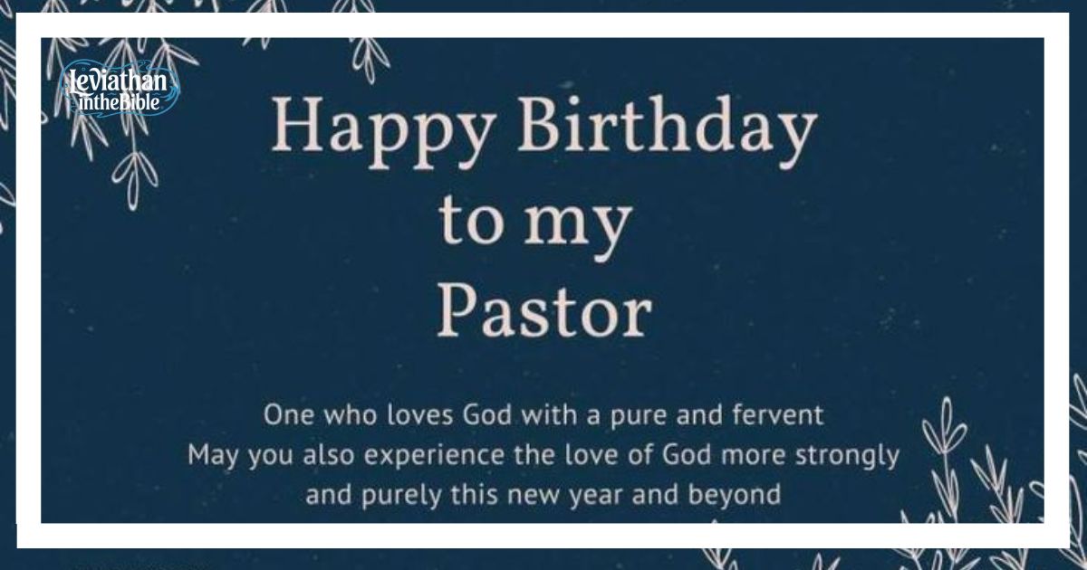 Birthday Prayers for My Pastor
