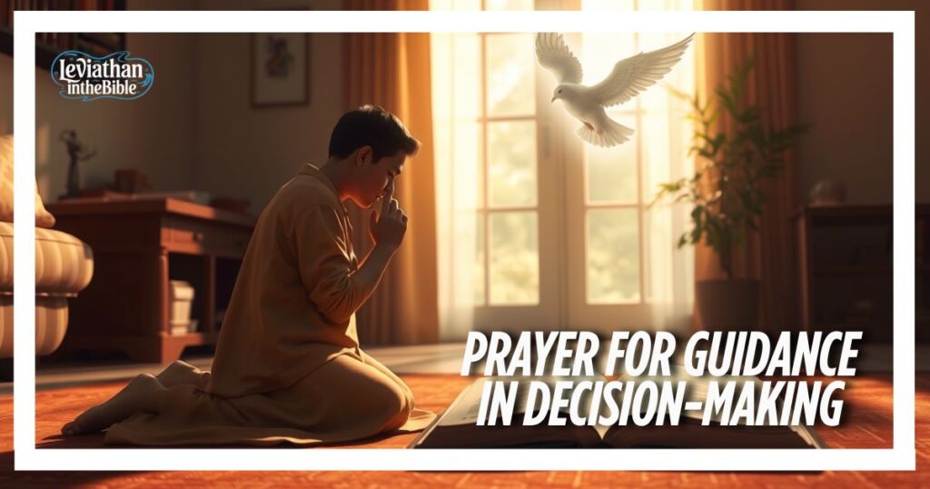 Prayer for Guidance in Decision-Making