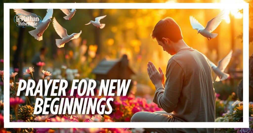 Prayer for New Beginnings