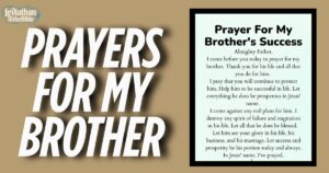 Prayers for My Brother
