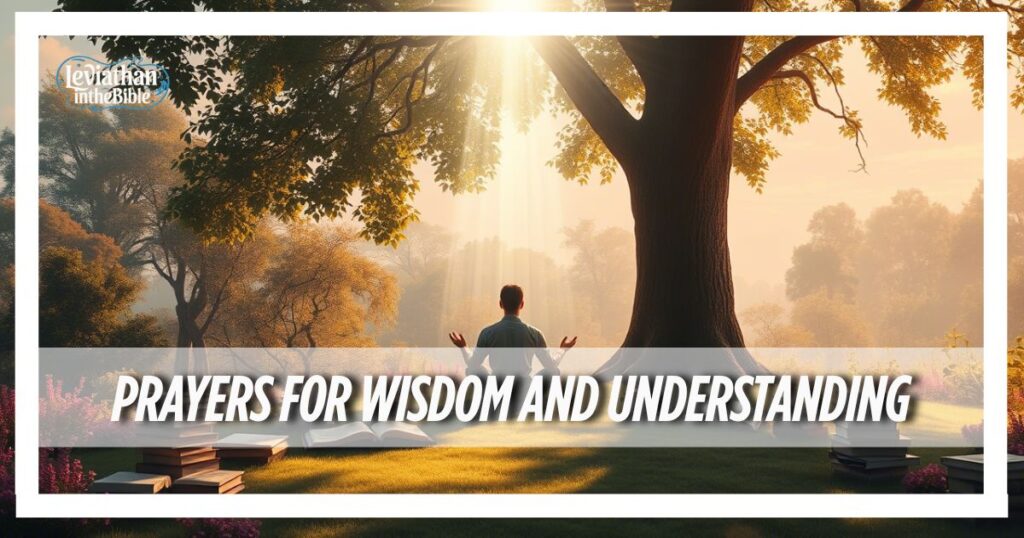 Prayers for Wisdom and Understanding